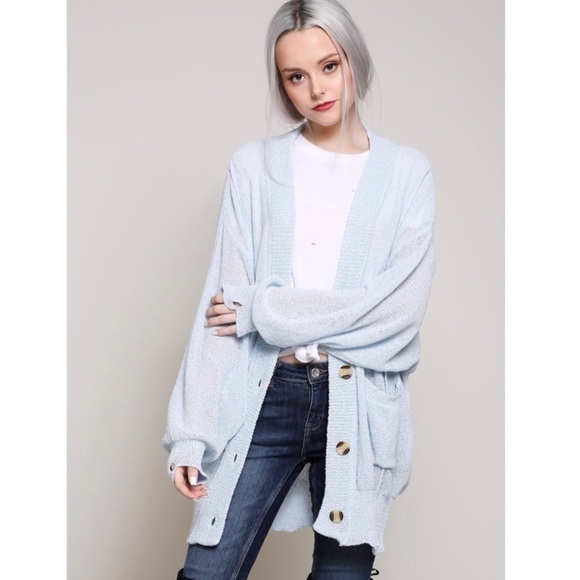 Last! Raw Cut Knitted Cardigan - Picture 5 of 8